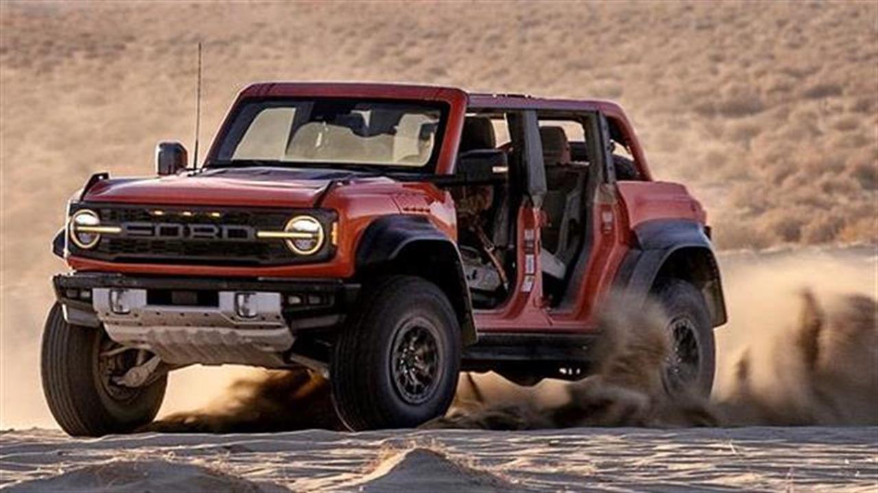 Νέο Ford Bronco Raptor: Η επιτομή του off road