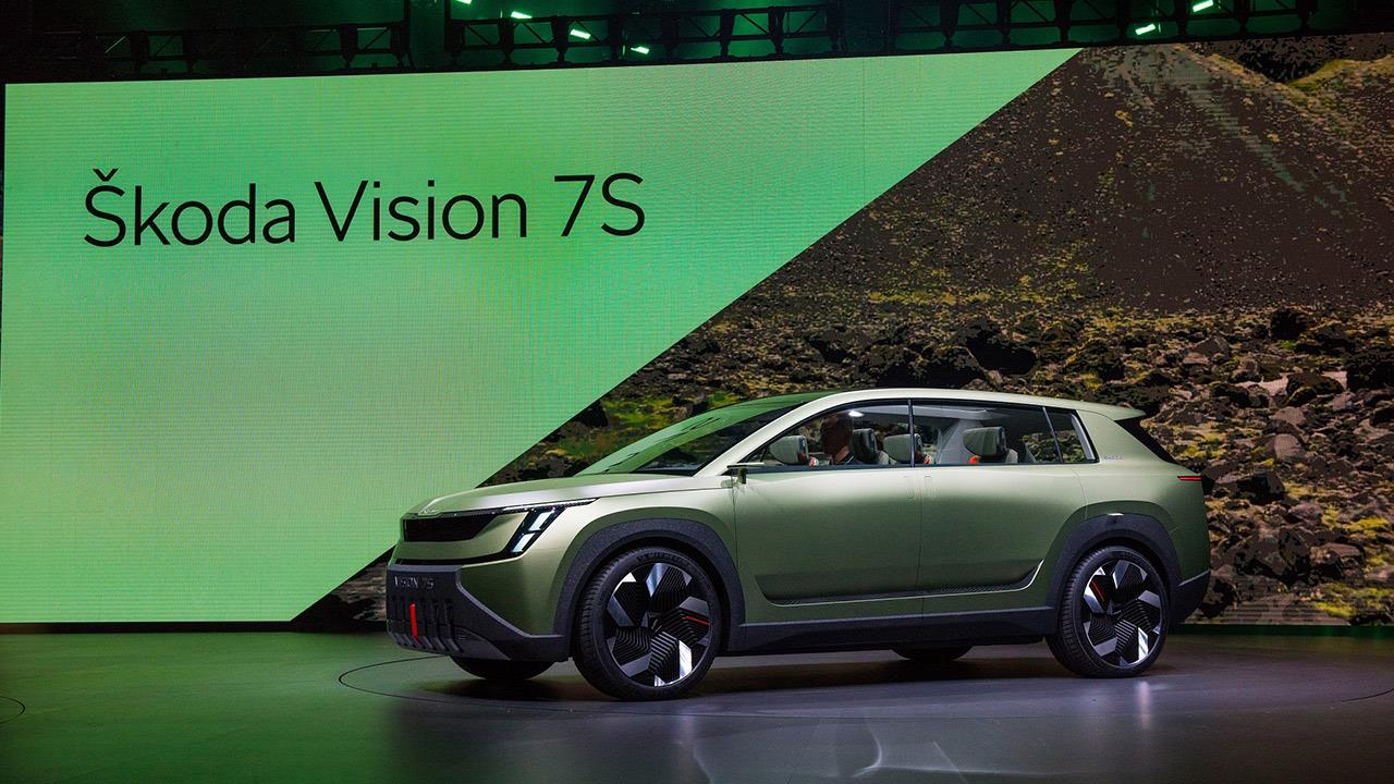 Το Skoda Vision 7S στην Αθήνα