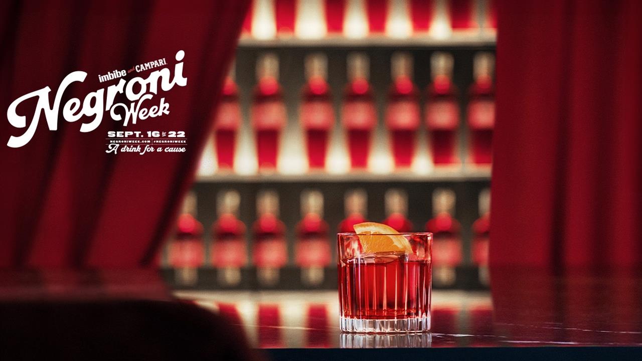 Το εμβληματικό κόκκινο aperitivo Campari μάς προσκαλεί στο 12o Negroni Week