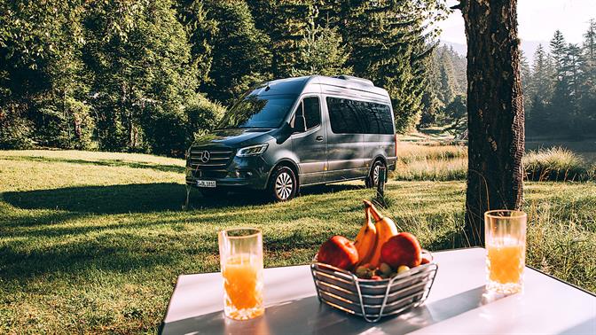 Διακοπές με το αυτοκινούμενο Mercedes-Benz Sprinter