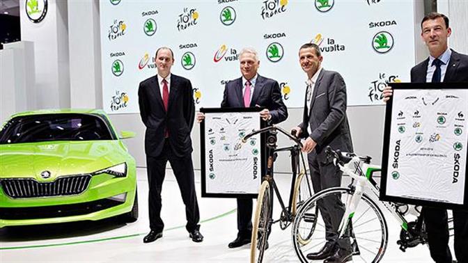 Η Skoda χορηγός του Tour de France έως το 2018